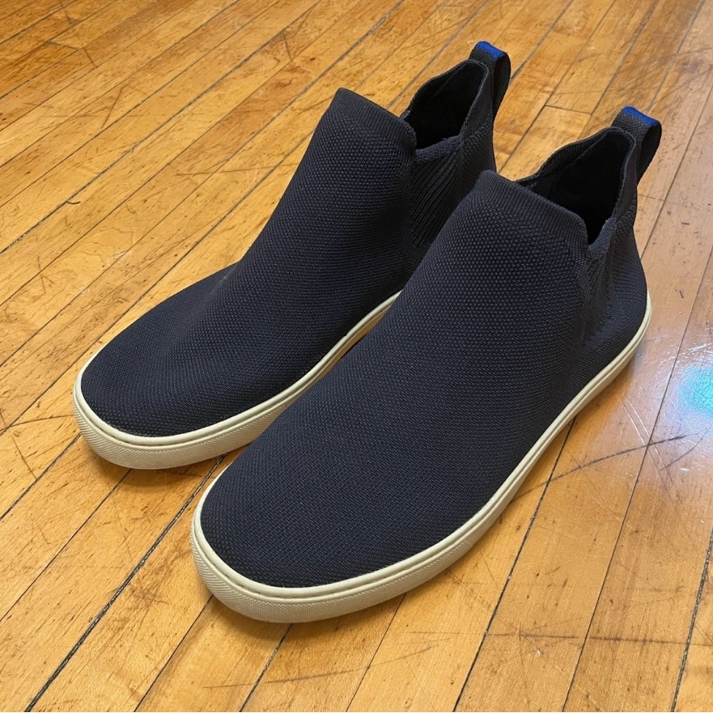 Women’s size 11 Rothy’s Chelsea boots navy blue